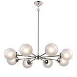 Boudreaux 8 Light Chandelier 6 Inch Tall and 36 Inch Wide by Atlas - CL11090