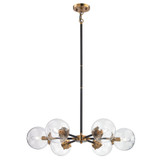 Boudreaux 6 Light Chandelier 6 Inch Tall and 28 Inch Wide by Atlas - CL11088