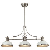 Chadwick 3 Light Linear Chandelier 21 Inch Tall and 47 Inch Wide by Atlas - CL11009