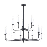 Lexington Green 15 Light Chandelier 36 Inch Tall and 46 Inch Wide by Atlas - CL11223
