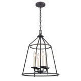 Ellisville 4 Light Chandelier 22.25 Inch Tall and 17.25 Inch Wide by Atlas - CL11161