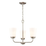 Winslow 3 Light Chandelier 17 Inch Tall and 19 Inch Wide by Atlas - CL11401