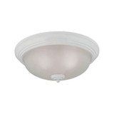 Huntington 3 Light Flush Mount 6 Inch Tall and 15 Inch Wide by Atlas - CL11468