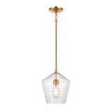Konis 1 Light Mini Pendant 12 Inch Tall and 10 Inch Wide by Atlas - CL11618