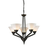 Tribecca 5 Light Chandelier 25 Inch Tall and 25 Inch Wide by Atlas - CL11372