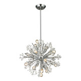 Starburst 15 Light Chandelier 18 Inch Tall and 20 Inch Wide by Atlas - CL11343