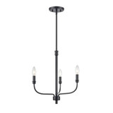 Newland 3 Light Chandelier 17.5 Inch Tall and 17 Inch Wide by Atlas - CL11271