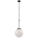 Beckett 1 Light Mini Pendant 13 Inch Tall and 12 Inch Wide by Atlas - CL11535