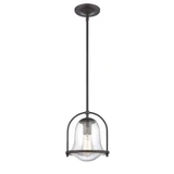Connection 1 Light Mini Pendant 9 Inch Tall and 8 Inch Wide by Atlas - CL11568