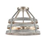 Brigantine 2 Light Semi Flush Mount 12 Inch Tall and 15 Inch Wide by Atlas - CL11865