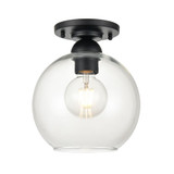 Astoria 1 Light Semi Flush Mount 9.25 Inch Tall and 7.75 Inch Wide by Atlas - CL12527