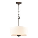 Winslow 3 Light Pendant 17 Inch Tall and 15 Inch Wide by Atlas - CL11848