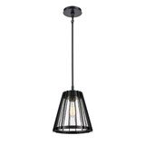 Open Louvers 1 Light Pendant 12 Inch Tall and 10 Inch Wide by Atlas - CL11806