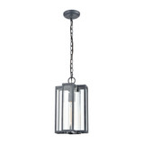Bianca 1 Light Outdoor Pendant 14 Inch Tall and 8 Inch Wide by Atlas - OL11020