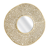 Azoni Wall Mirror 1 Inch Tall and 45 Inch Wide by Atlas - MI11011