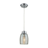 Muncie 1 Light Mini Pendant 8 Inch Tall and 5 Inch Wide by Atlas - CL11647