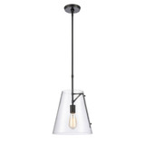 Trustle 1 Light Pendant 12 Inch Tall and 11 Inch Wide by Atlas - CL11839