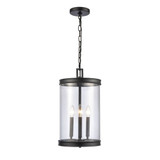 Mendoza 3 Light Pendant 19 Inch Tall and 10.25 Inch Wide by Atlas - CL11800