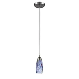 Milan 1 Light Mini Pendant 7 Inch Tall and 3 Inch Wide by Atlas - CL11637