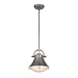Urbanite 1 Light Mini Pendant 10.5 Inch Tall and 9 Inch Wide by Atlas - CL11702