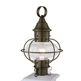 Classic Onion 1 Light Outdoor Post Mount 18.63 X 11.38 Inch Wide by Atlas - OL11252