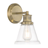 Alden 1 Light Wall Sconce 10.25 Inch Tall and 6.5 Inch Wide by Atlas - WL11011