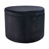 Linder Storage Ottoman 17.25 Inch Tall and 23.75 Inch Wide by Atlas - SE11037