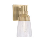 Carnival 1 Light Wall Sconce 9 Inch Tall and 4.5 Inch Wide by Atlas - WL11041