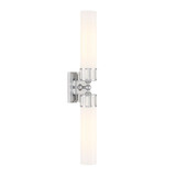 Astor 2 Light Wall Sconce 4 Inch Tall and 24.5 Inch Wide by Atlas - WL11024