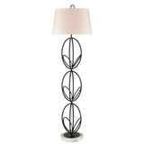 Morely 1 Light Floor Lamp 63 Inch Tall and 18 Inch Wide by Atlas - PL11016