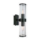 Stripe 2 Light Wall Sconce 15.25 Inch Tall and 15.25 Inch Wide by Atlas - WL11151