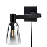 Audrey 1 Light Swingarm Wall Sconce 10.13 Inch Tall X 20 Inch Wide by Atlas - WL11004