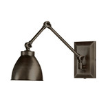 Maggie 1 Light Swingarm Wall Sconce 6.75 Inch and 5.25 Inch Wide by Atlas - WL11007