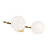 Perch 2 Light Bath Vanity 6 Inch Tall and 24 Inch Wide by Atlas - WL11407