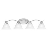 Prestige 4 Light Bath Vanity 8.25 Inch Tall and 36 Inch Wide by Atlas - WL11414