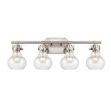 Salamanca 4 Light Bath Vanity 9.5 Inch Tall and 29 Inch Wide by Atlas - WL11433