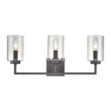 West End 3 Light Bath Vanity 9.25 Inch Tall and 23 Inch Wide by Atlas - WL11476