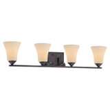Treme 4 Light Bath Vanity 6.75 Inch Tall and 32 Inch Wide by Atlas - WL11463