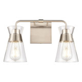 Brookville 2 Light Bath Vanity 9 Inch Tall and 15 Inch Wide by Atlas - WL11231