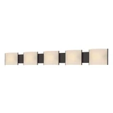 Pannelli 3W 5 LED Bath Vanity 6 Inch Tall and 52 Inch Wide by Atlas - WL11394