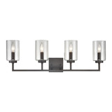 West End 4 Light Bath Vanity 9.25 Inch Tall and 29.75 Inch Wide by Atlas - WL11477