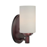 Pittman 1 Light Bath Vanity 9 Inch Tall and 4.5 Inch Wide by Atlas - WL11411