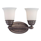 Bella 2 Light Bath Vanity 9 Inch Tall and 13 Inch Wide by Atlas - WL11206