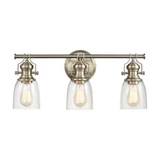 Chadwick 3 Light Bath Vanity 10 Inch Tall and 23 Inch Wide by Atlas - WL11557