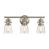 Chadwick 3 Light Bath Vanity 10 Inch Tall and 23 Inch Wide by Atlas - WL11557