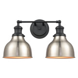 Haralson 2 Light Bath Vanity 10 Inch Tall and 17 Inch Wide by Atlas - WL11317