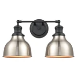 Haralson 2 Light Bath Vanity 10 Inch Tall and 17 Inch Wide by Atlas - WL11317