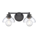 Julian 2 Light Bath Vanity 6 Inch Tall and 16 Inch Wide by Atlas - WL11351