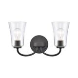 Emily 2 Light Bath Vanity 9.5 Inch Tall and 17 Inch Wide by Atlas - WL11293