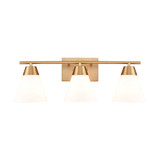 Vivica 3 Light Bath Vanity 8.25 Inch Tall and 24 Inch Wide by Atlas - WL11474